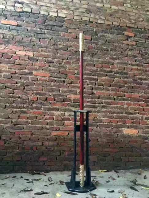 小叶紫檀金箍棒规格长172米直径43净重135斤