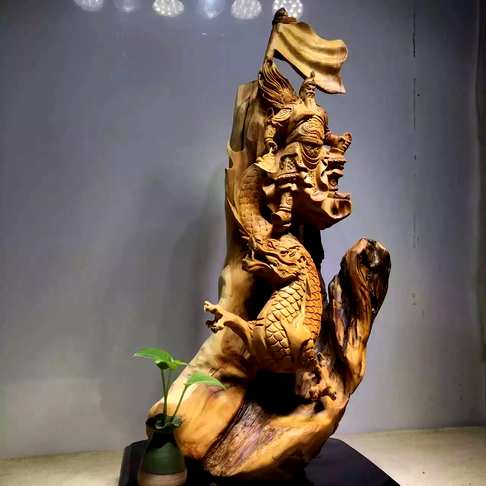 2500御龙关公龙为百鳞之长像征祥瑞是中华民族最具代表性的传统文