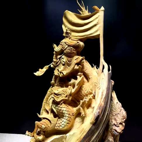 2999AZ御龙关公龙为百鳞之长像征祥瑞是中华民族最具代表性的传统