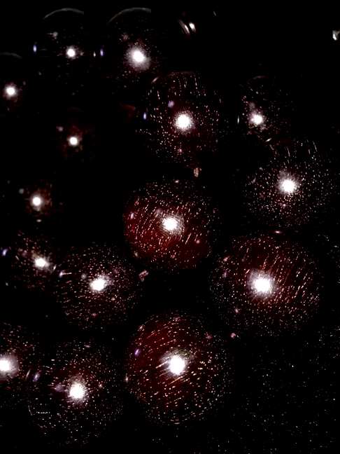 新整理出一串25老料爆星大手持20粒金星保真一辈子颗颗爆满整体高