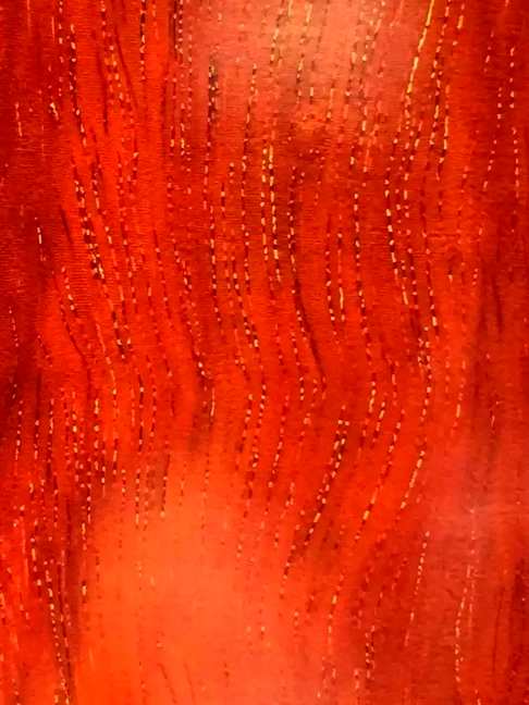 印度小叶紫檀大笔筒口径312厘米高度33厘米高油质鱼鳞纹满金星