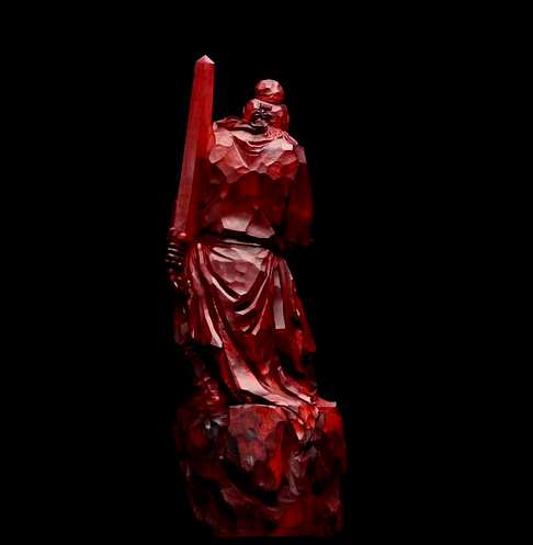 钟馗是中国民间传说中驱鬼逐邪之神是中国传统文化中的“赐福镇宅圣君”。钟馗
