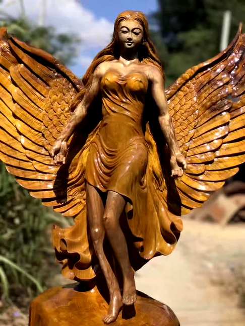 帝王金丝楠木「天使的翅膀」好东子自己代言自然光拍照实物更美