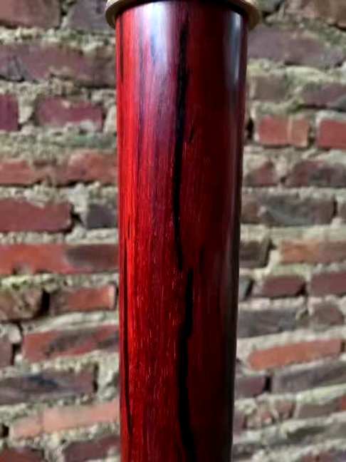 小叶紫檀金箍棒规格长1.72米直径4.3净重13.5斤