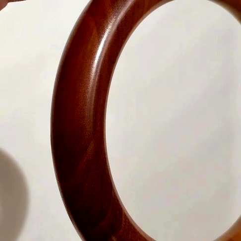 指缝留香檀香手镯印度老山檀香老料 难得整木取料 全品 壁厚10mm 内径