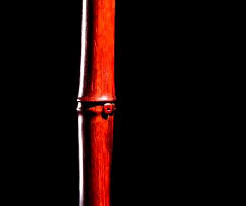 印度小叶紫檀知足寿杖高密老料 名家手工 规格直径23mm 长900mm